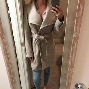 ** PRICE DROP** Calvin Klein Wool belted wrap coat